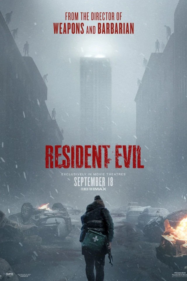 Resident Evil resmî tanıtım görseli