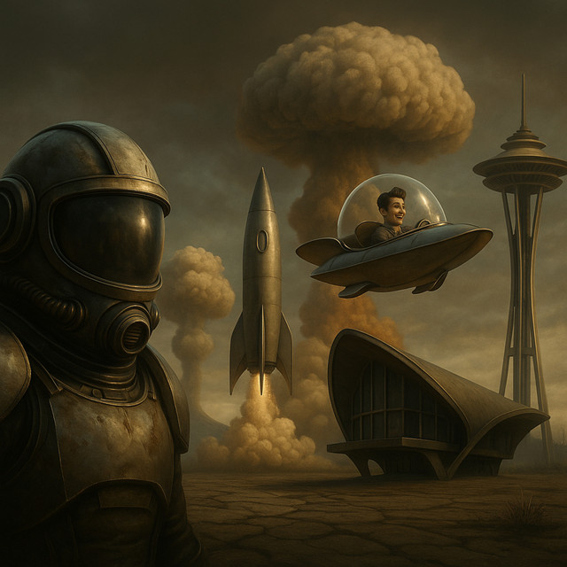 Atompunk’a Giriş: Nükleer Estetik ve Uzay Yarışı podcast kapağı