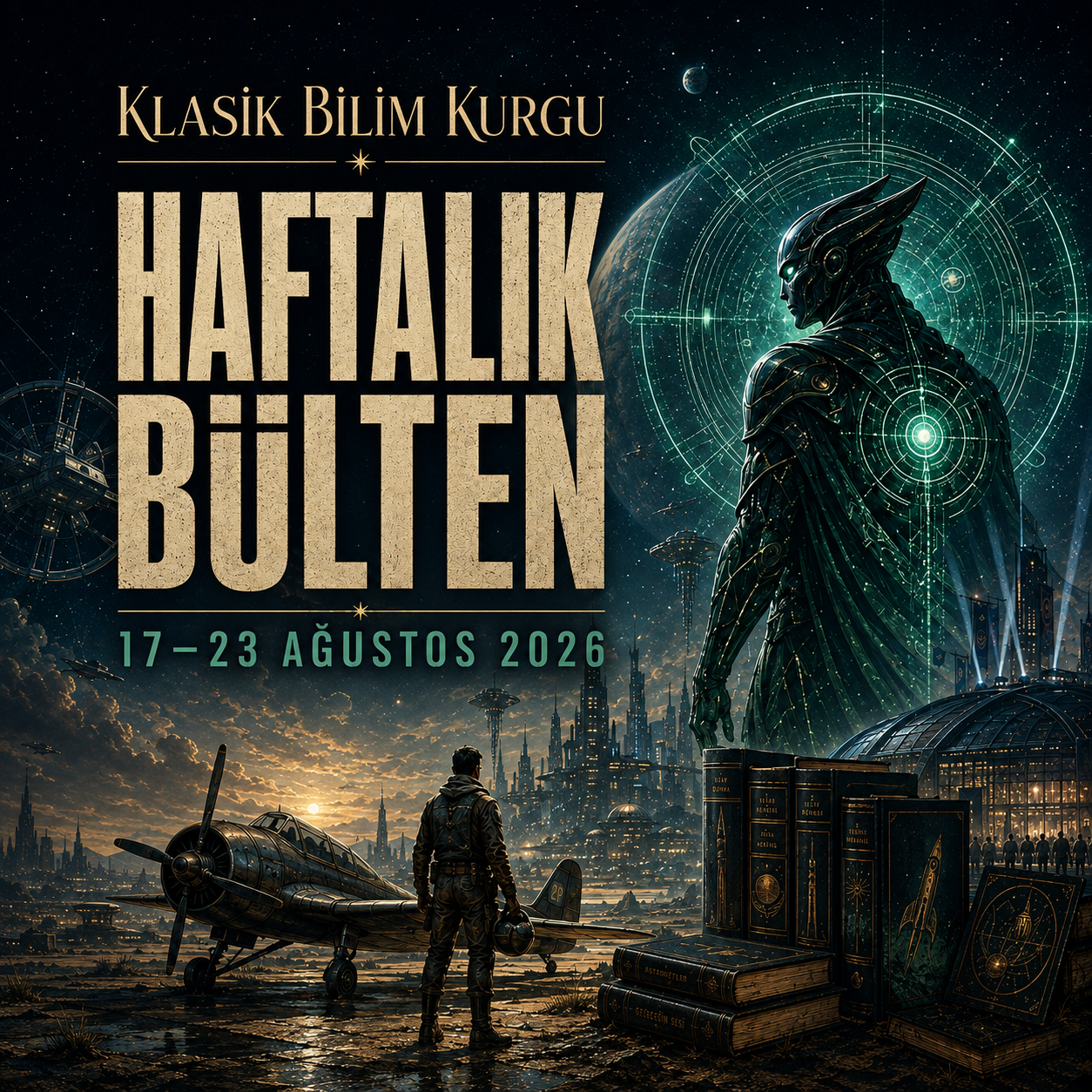 Klasik Bilim Kurgu Haftalık Bülteni: 17–23 Ağustos podcast kapağı